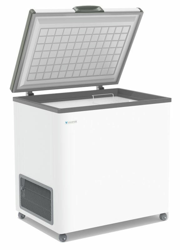 ЛАРЬ МОРОЗИЛЬНЫЙ FROSTOR F 250 S БЕЛЫЙ (СЕРАЯ РАМКА) STANDART (ПРОПАН)